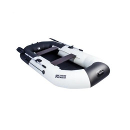 Надувная лодка Таймень NX 270 Комби cветло-серый/черный