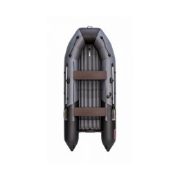 Надувная лодка Таймень NX 4000 НДНД PRO графит/черный