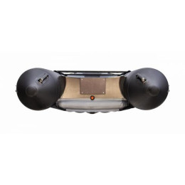 Надувная лодка Таймень NX 4000 НДНД PRO графит/черный