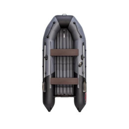 Надувная лодка Таймень NX 3800 НДНД PRO Графит/черный