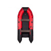 Надувная лодка Таймень NX 3200 НДНД PRO "Комби" красный/черный