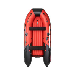 Надувная лодка Таймень NX 3200 НДНД красный-черный
