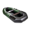 Надувная лодка Таймень NX 270 Комби зеленый/черный
