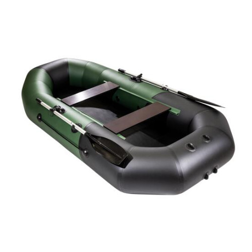 Надувная лодка Таймень NX 270 Комби зеленый/черный