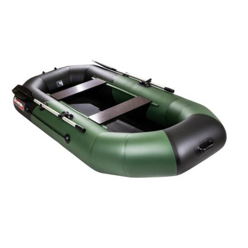 Надувная лодка Таймень NX 270 Комби зеленый/черный