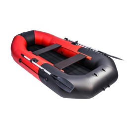 Надувная лодка Таймень NX 270 НД Комби красный/черный