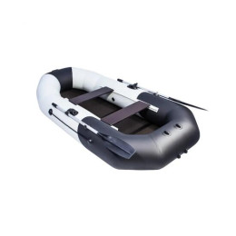 Надувная лодка Таймень NX 270 НД Комби cветло-серый/черный