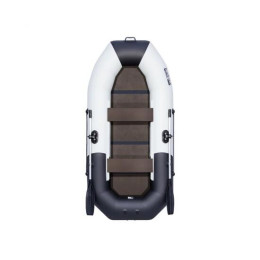 Надувная лодка Таймень NX 270 НД Комби cветло-серый/черный