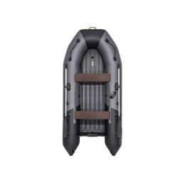 Надувная лодка Таймень NX 3400 НДНД PRO графит/черный