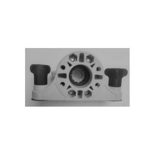 Основание вертикальное SEA-PRO для Т-паза белый/черный