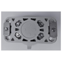 Основание горизонтальное SEA-PRO для Т-паза белый/черный