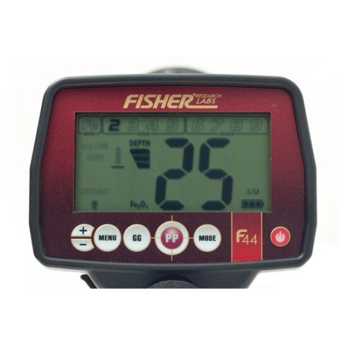 Металлоискатель Fisher F44 Bundle с катушкой 7x11" DD