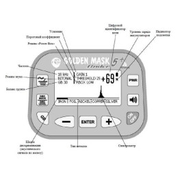 Металлоискатель Golden Mask 5+SE Lite