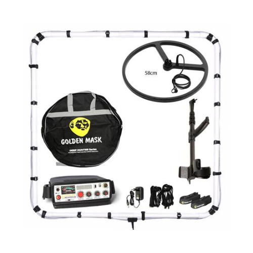 Глубинный металлоискатель Golden Mask Deep Hunter Pro 3 SE рамка 125х125 см+катушка 58 см (Pack 4)