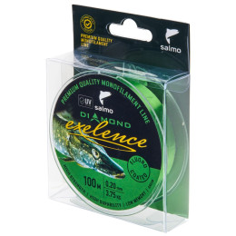 Леска моно. Salmo Diamond EXELENCE FLUORO COATED Clear 100/026