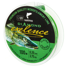 Леска моно. Salmo Diamond EXELENCE FLUORO COATED Clear 100/030