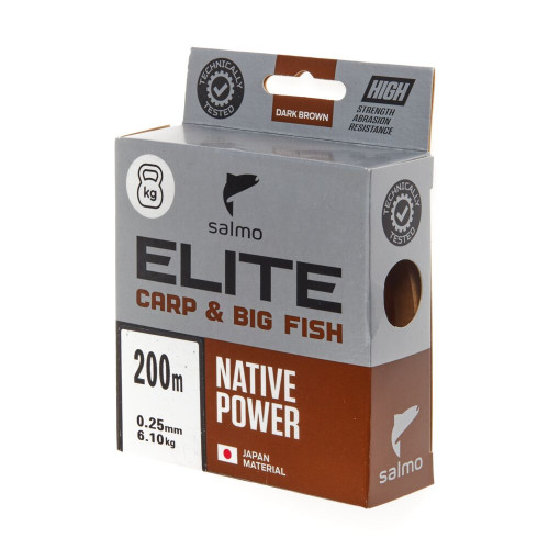 Леска моно. Salmo Elite CARP & BIG FISH 200/030