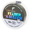 Леска моно. Salmo Diamond FEEDER & MATCH FLUORO COATED Grey 150/028