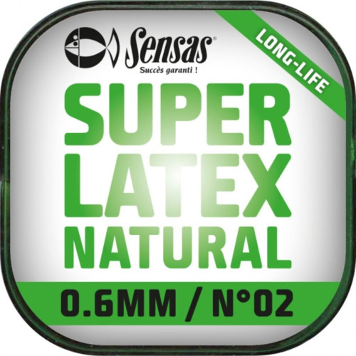 Резина Sensas Super Latex Natural 0.6мм