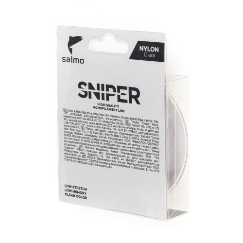 Леска моно. Salmo Sniper Clear 100/027
