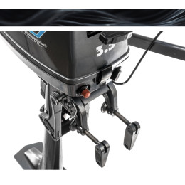 Лодочный мотор (2т) MIKATSU М 3.5 FHS