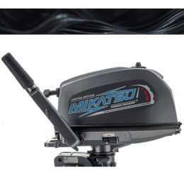 Лодочный мотор (2т) MIKATSU M 5 FHS + Внешний топливный бак 12л.