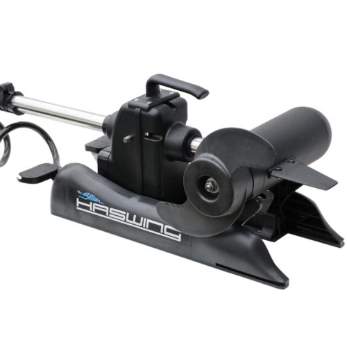 Троллинговый мотор Haswing Cayman-B c GPS (черный) 80lbs / 24В / 152см