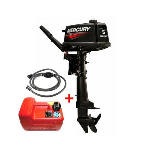 Лодочный мотор Mercury ME 5 MH + бак