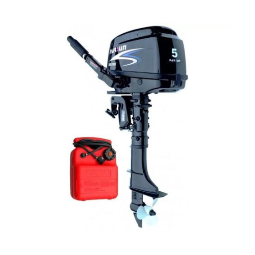 Лодочный мотор Parsun F 5 BMS + выносной бак 12л