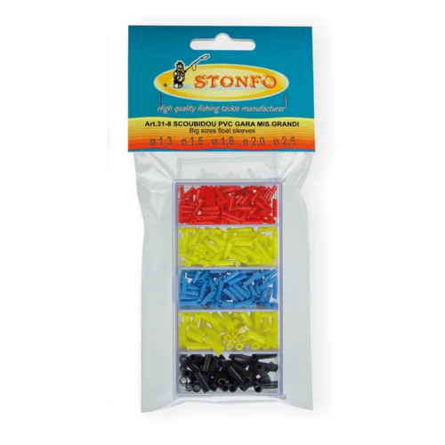 Кембрики силиконовые Stonfo SCOUBIDOU PVC Gara 31-7