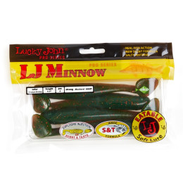 Виброхвосты съедоб. искусст. LJ Pro Series MINNOW 5.5in(13.90)/033 4шт.