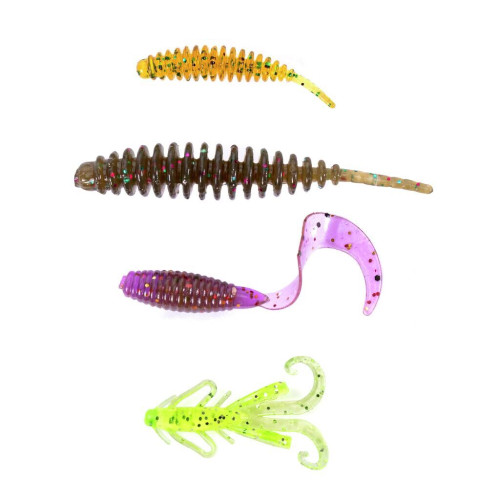 Твистеры и слаги съедоб. искусст. LJ Pro Series 01 SET Набор микроджиг