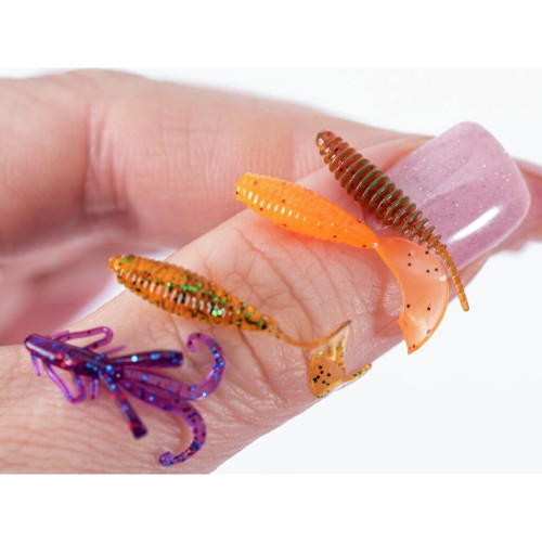 Твистеры и слаги съедоб. искусст. LJ Pro Series 02 SET Набор микроджиг