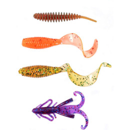 Твистеры и слаги съедоб. искусст. LJ Pro Series 02 SET Набор микроджиг