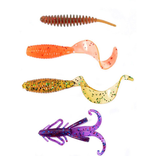 Твистеры и слаги съедоб. искусст. LJ Pro Series 02 SET Набор микроджиг