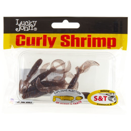 Твистеры съедоб. искусст. LJ Pro Series CURLY SHRIMP 2,0in (05.00)/S14 10шт.