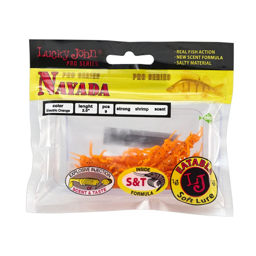 Твистеры съедоб. искусст. LJ Pro Series NAYADA 04.50/S21 9шт.