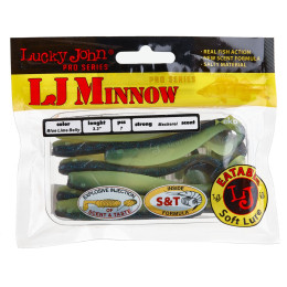 Виброхвосты съедоб. искусст. LJ Pro Series MINNOW 3.3in(08.40)/T51 7шт.