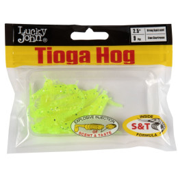 Виброхвосты съедоб. искусст. LJ Pro Series TIOGA HOG 2.5in (06.35)/S14 9шт.