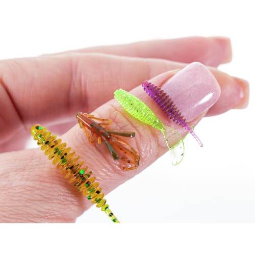 Твистеры и слаги съедоб. искусст. LJ Pro Series 04 SET Набор микроджиг