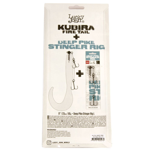 Твистеры LJ 3D BBS Series KUBIRA FIRE TAIL 9,0in (22,86)/PG40 1шт.