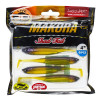 Виброхвосты LJ Pro Series 3D MAKORA SHAD TAIL 4.0in(10,00)/007 6шт.