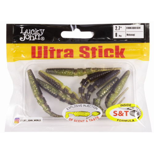 Слаги съедобные искусственные LJ Pro Series ULTRA STICK 2,7in (06.80)/S13 8шт.