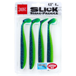 Виброхвосты LJ 3D Series SLICK SHAD PADDLE 4.5in (11.40)/PG32 4шт.