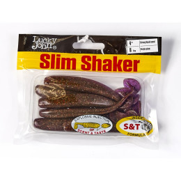 Виброхвосты съедоб. искусст. LJ Pro Series SLIM SHAKER 4in (10.00)/S63 6шт.