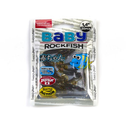 Виброхвосты съедоб. искусст. LJ Pro Series BABY ROCKFISH 1.4in(03.50)/S21 20шт.