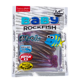 Виброхвосты съедоб. искусст. LJ Pro Series BABY ROCKFISH 2,4in(06.10)/033 10шт.