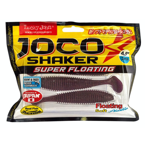 Виброхвосты съедобные плав. LJ Pro Series JOCO SHAKER 11,43/F053шт.