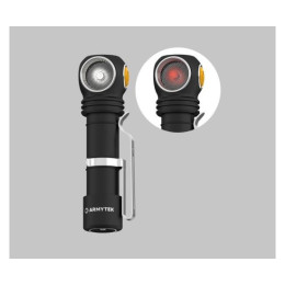Фонарь Armytek Wizard C2 WR Magnet USB / Теплый и красный свет / 1020 лм и 230 лм / TIR 70°:120°/1x18650