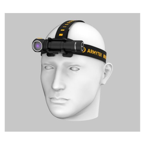 Фонарь Armytek Wizard C2 WUV / Белый и ультрафиолет / 1100 лм и 1595 мВт (400 нм) / TIR 70°:120°